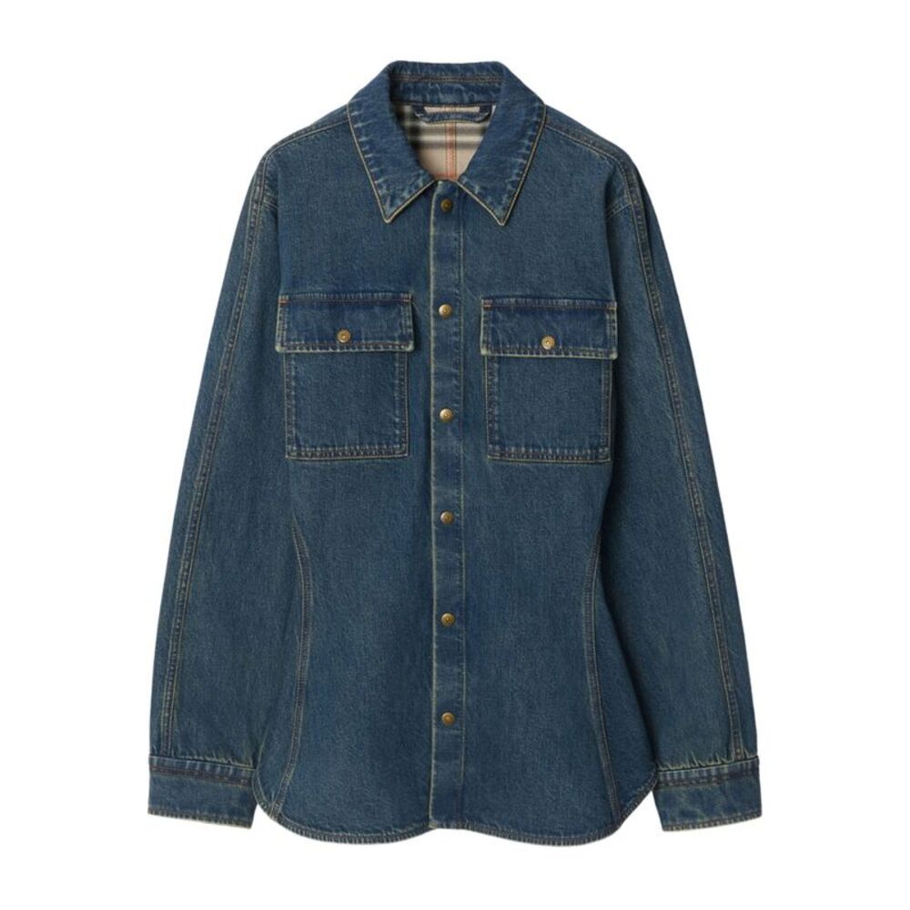 Burberry Blue Tops - Shirts Women